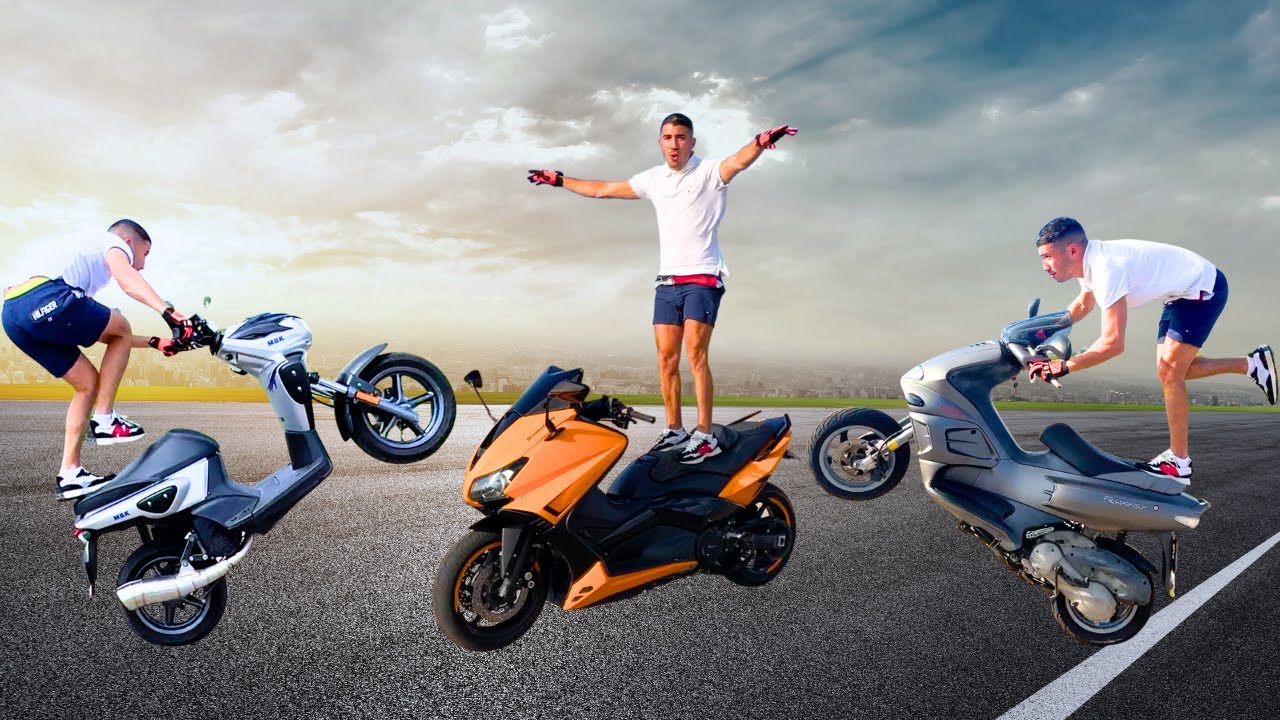 L'Acrobate - Stunt TMAX ou Runner 180 ?