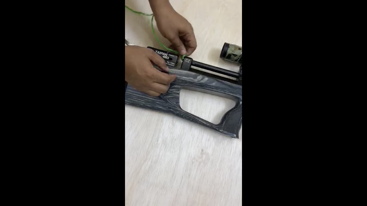 طريقة تنظيف سبطانة التايبان بدون فك السبطانهClean the barrel of Taipan without disassembl the barrel