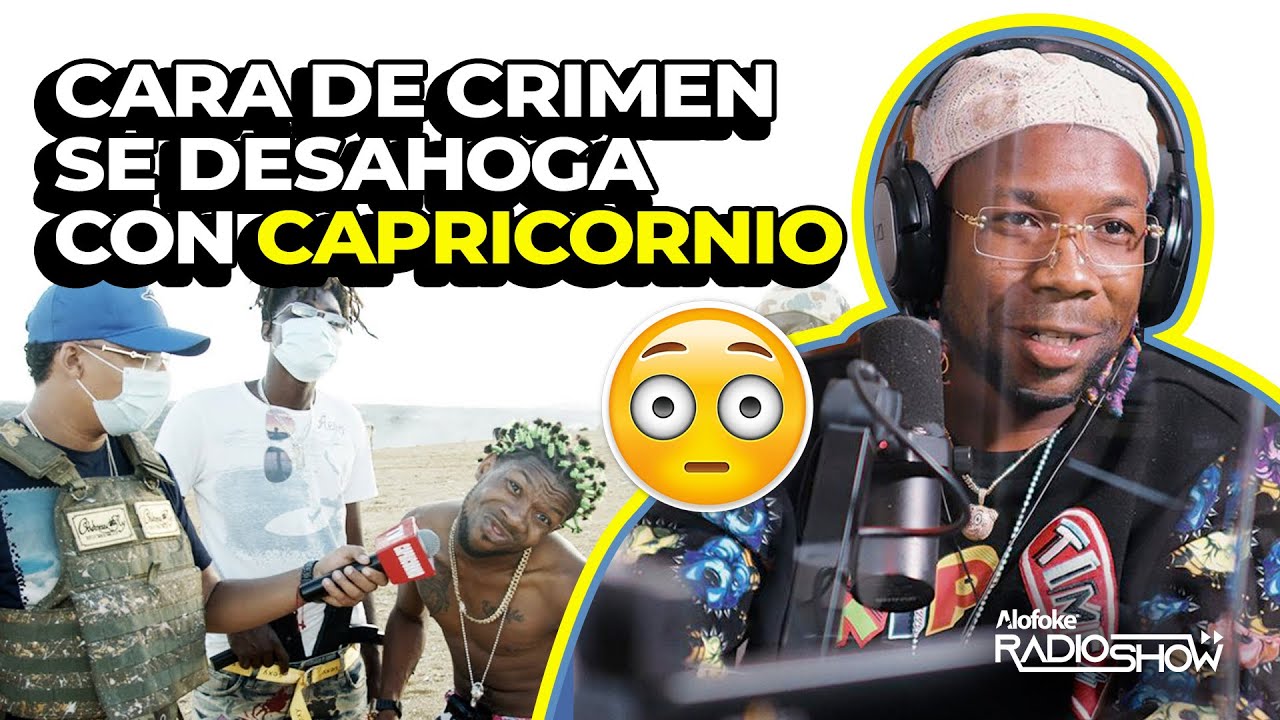 EXCLUSIVA! CARA DE CRIMEN SE DESAHOHA CON CAPRICORNIO TV!!!