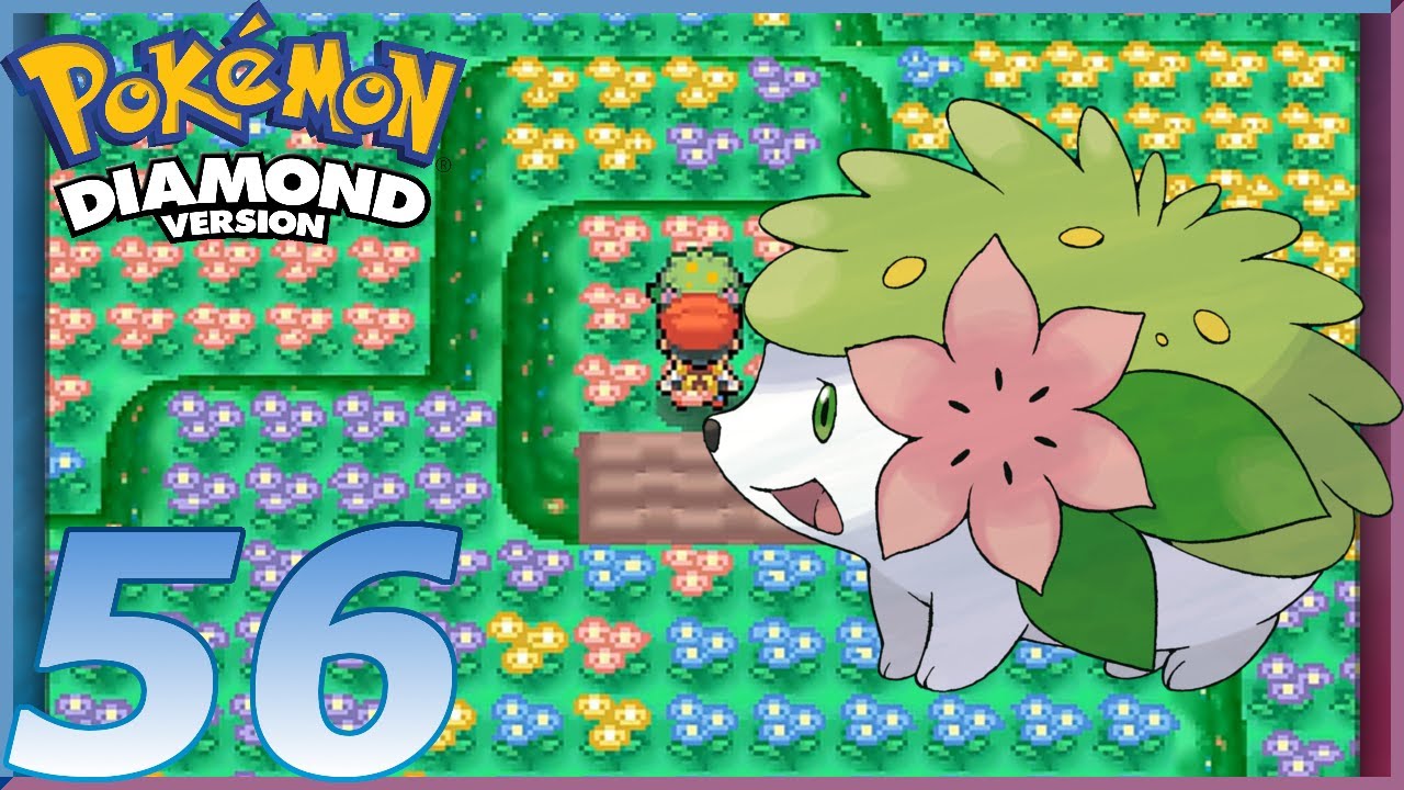 Pokémon Diamond and Pearl - Episode 56: Flower Paradise | Catching Shaymin (Event)