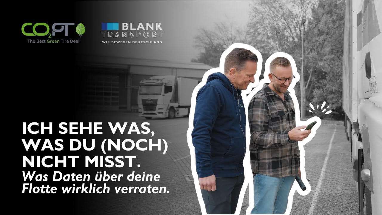 Ich sehe was... CO2-Optimierung & LKW-Fahrer: Was deine Daten wirklich verraten | Besuch von CO2OPT