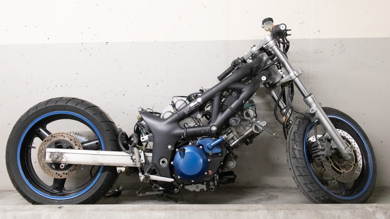 Suzuki SV650 scrambler street tracker garage build (Ep.1)