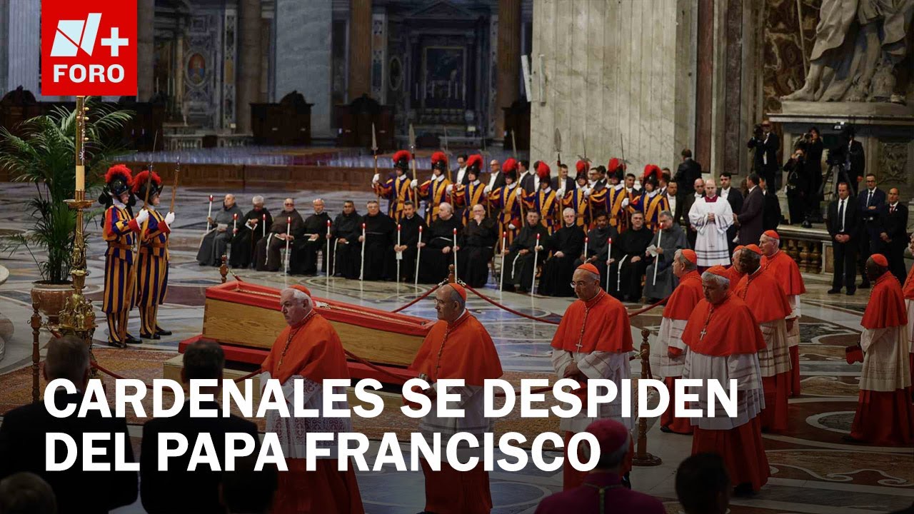 Así se despidieron los cardenales del Papa Francisco en la Basílica de San Pedro - Las Noticias