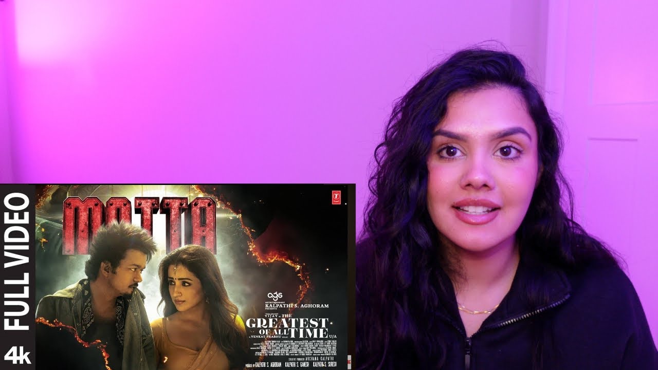 Full Video: MATTA | The Greatest Of All Time | Thalapathy Vijay - AP REACTS