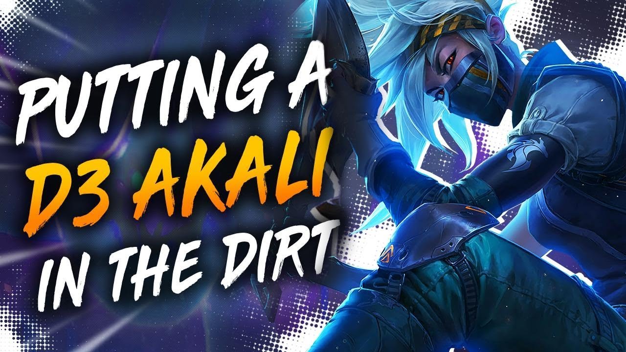 CHALLENGER KENNEN BODYING A D3 AKALI - League of Legends