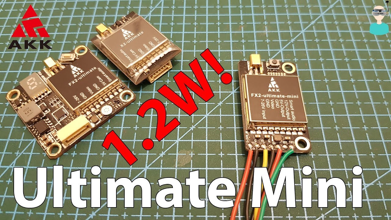 AKK FX2 Ultimate Mini 1.2W VTX - Review & Flight Footage