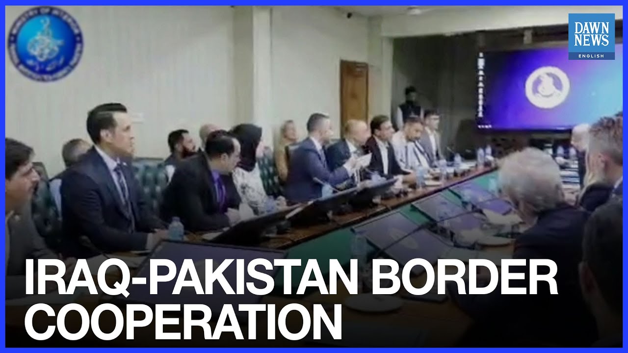 Iraqi Delegation Reaffirms Border Cooperation with Pakistan During FIA Visit | Dawn News English