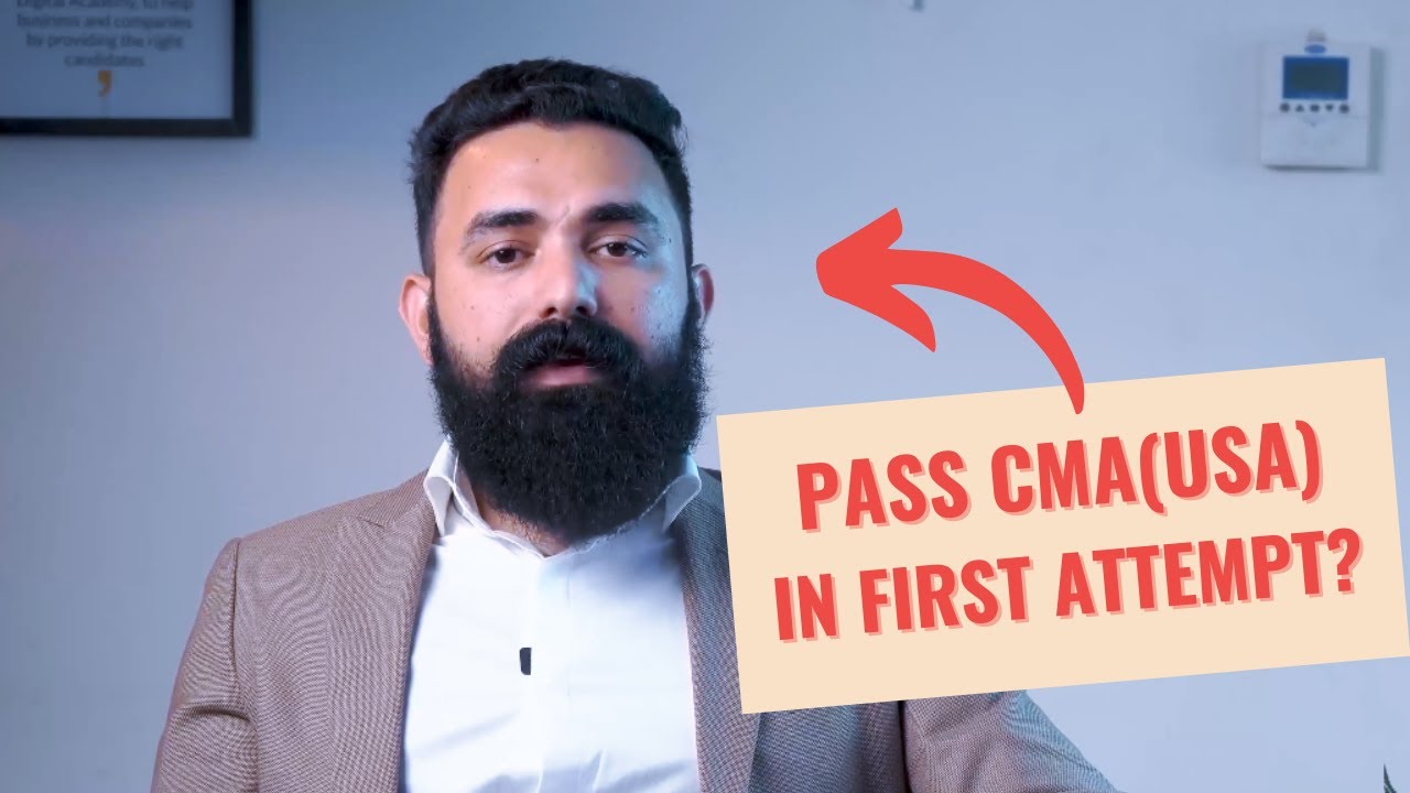 HOW TO PASS CMA USA ON FIRST ATTEMPT