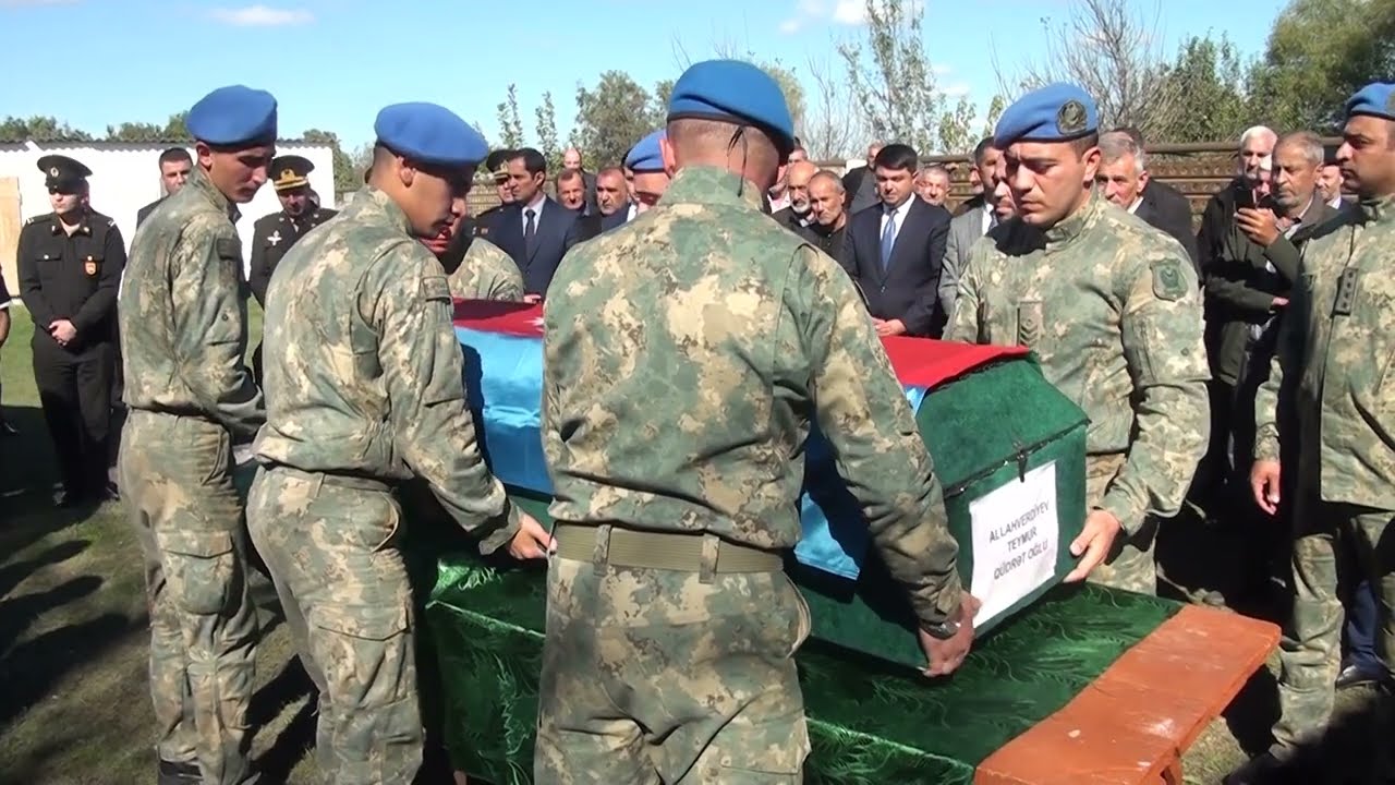Düşmən gülləsini havada tutmaq istəyən itkin-şəhid Teymur Allahverdiyev Neftçalada dəfn edildi