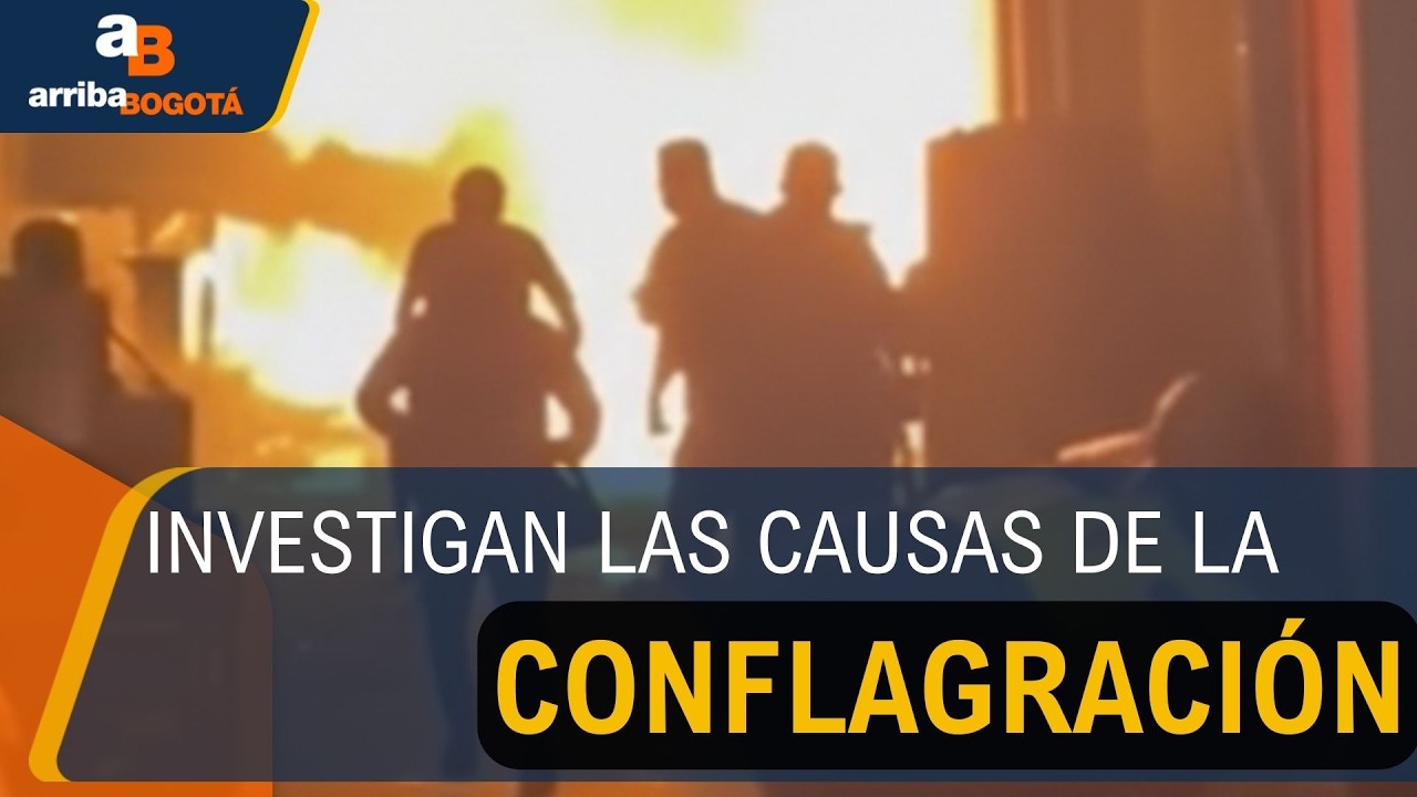 Una fábrica de colchones se incendió en Soacha  | CityTv