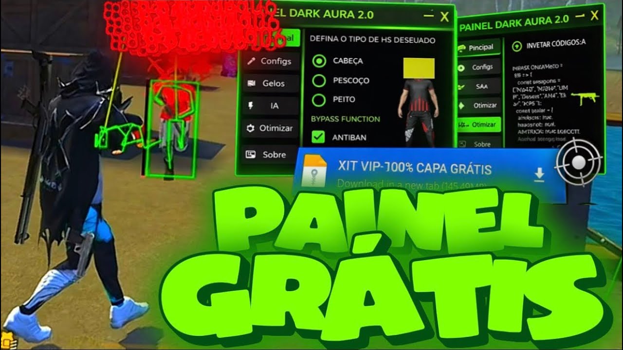 XIT FF 2026 ATUALIZADO 😈 PAINEL XIT ANDROID & iOS GR&Aacute;TIS - 100% HS 📁 DOWNLOAD MEDIAFIRE LINK DIRETO