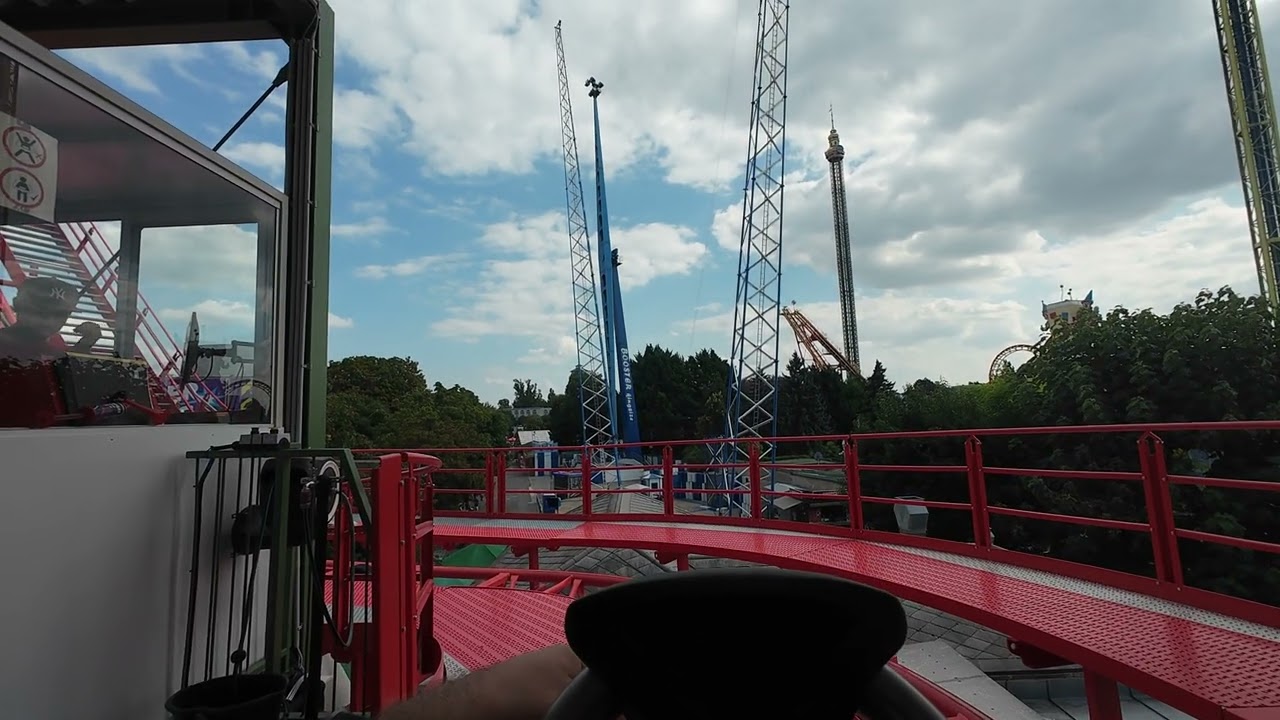 Vienna Prater Austria - Wiener Looping - Front Row POV - 2025