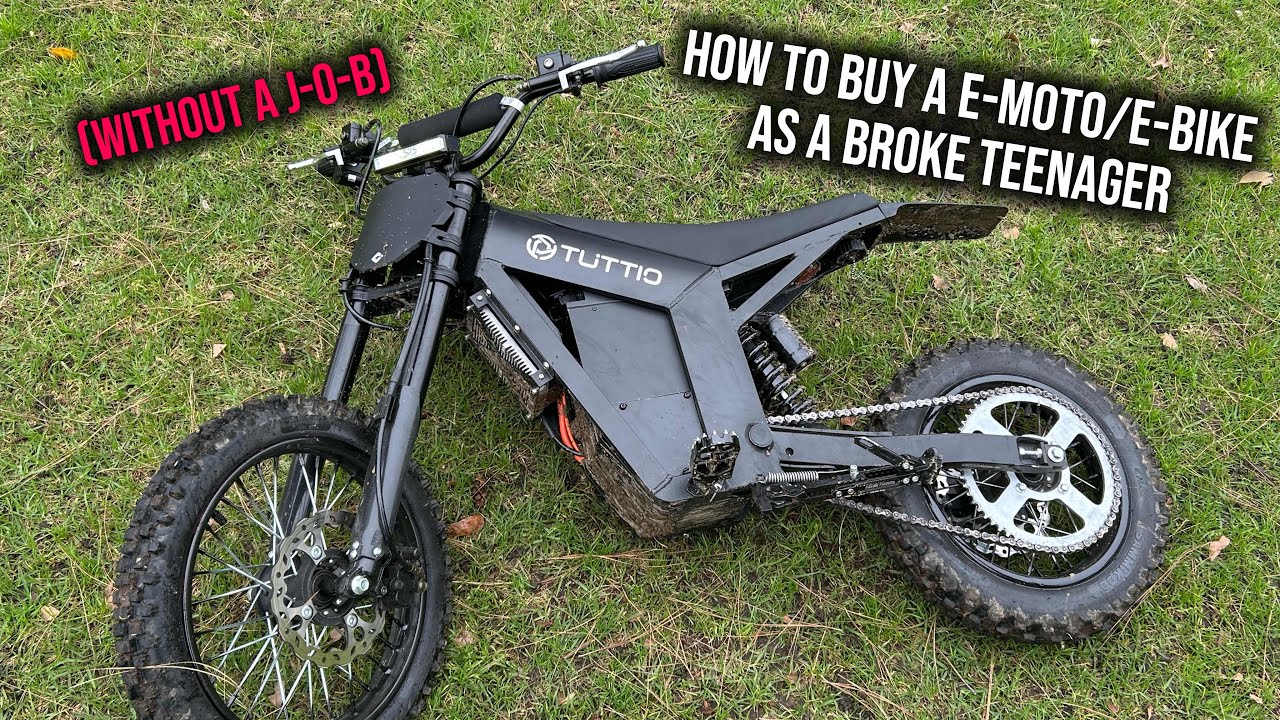 How to Buy a E-Moto/E-Bike As a Broke Teenager