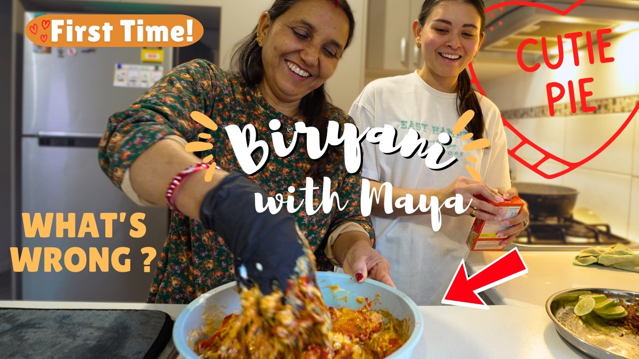 Mom Tried Maya’s Biryani... Her Reaction Was Priceless!