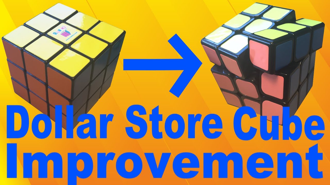 How to Make an Old Dollar Store Rubik's Cube Awesome!