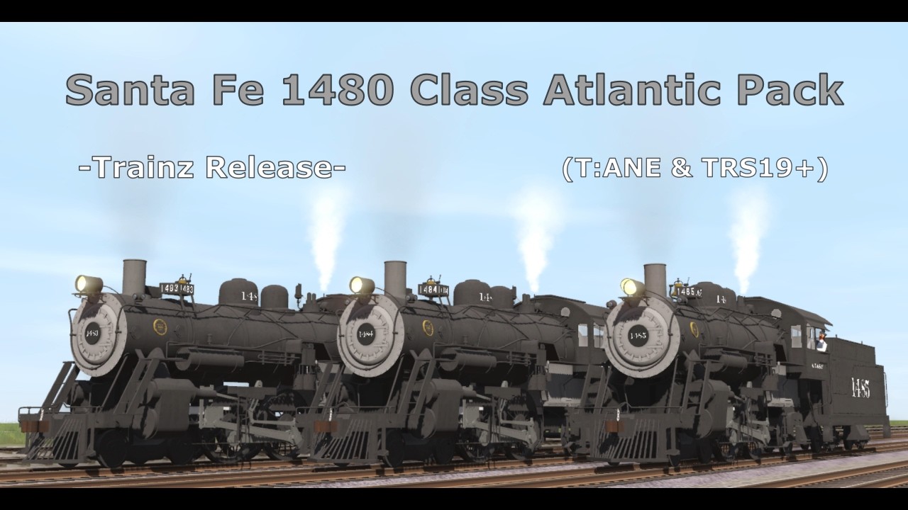 (Trainz Release) Santa Fe 1480 Class Pack