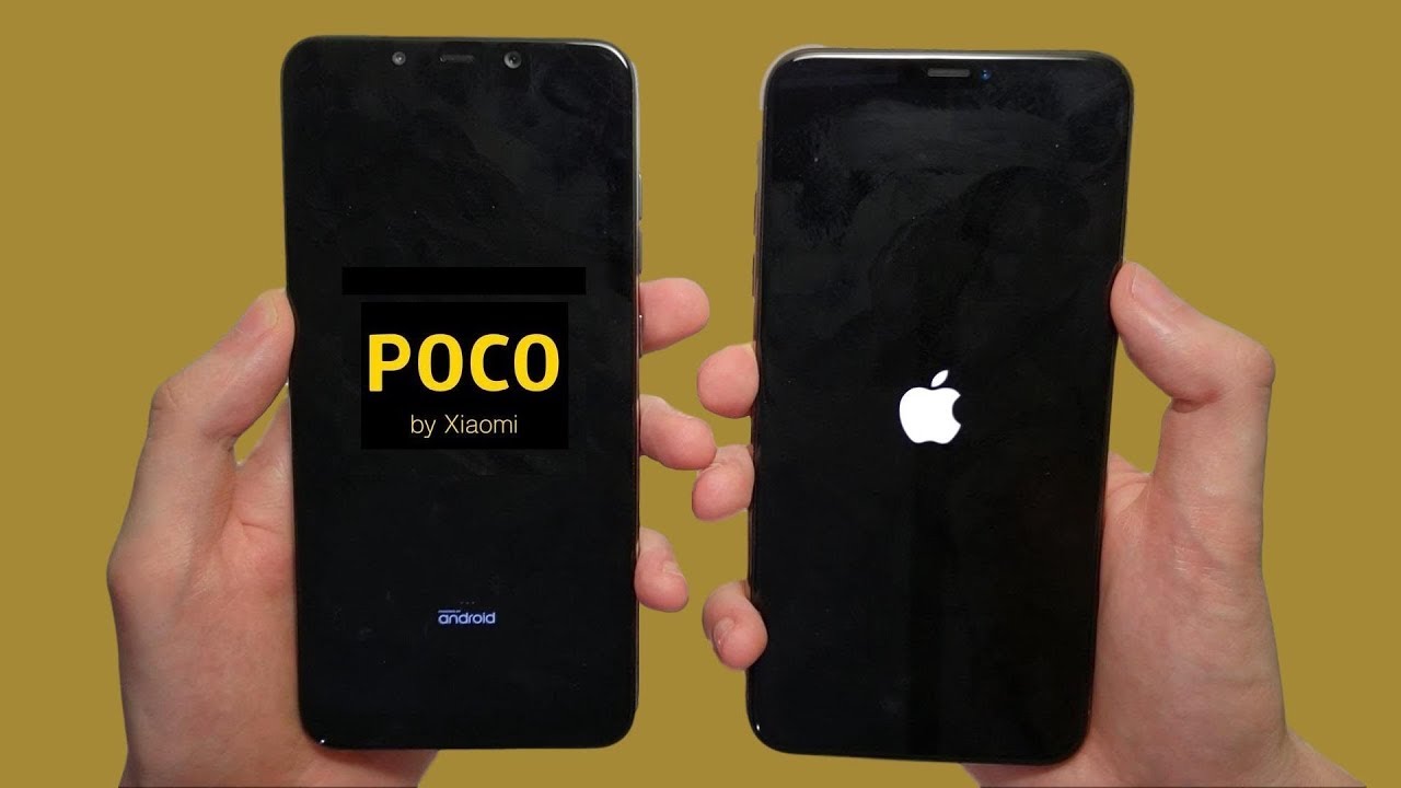 Pocophone F1 vs iPhone XS Max Speed Test, Cameras & Speakers!