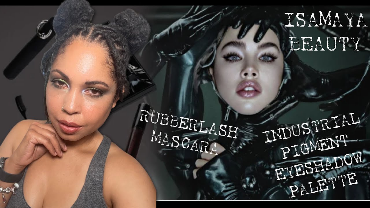 Isamaya Beauty Industrial Eyeshadow Palette and Rubberlash Mascara!