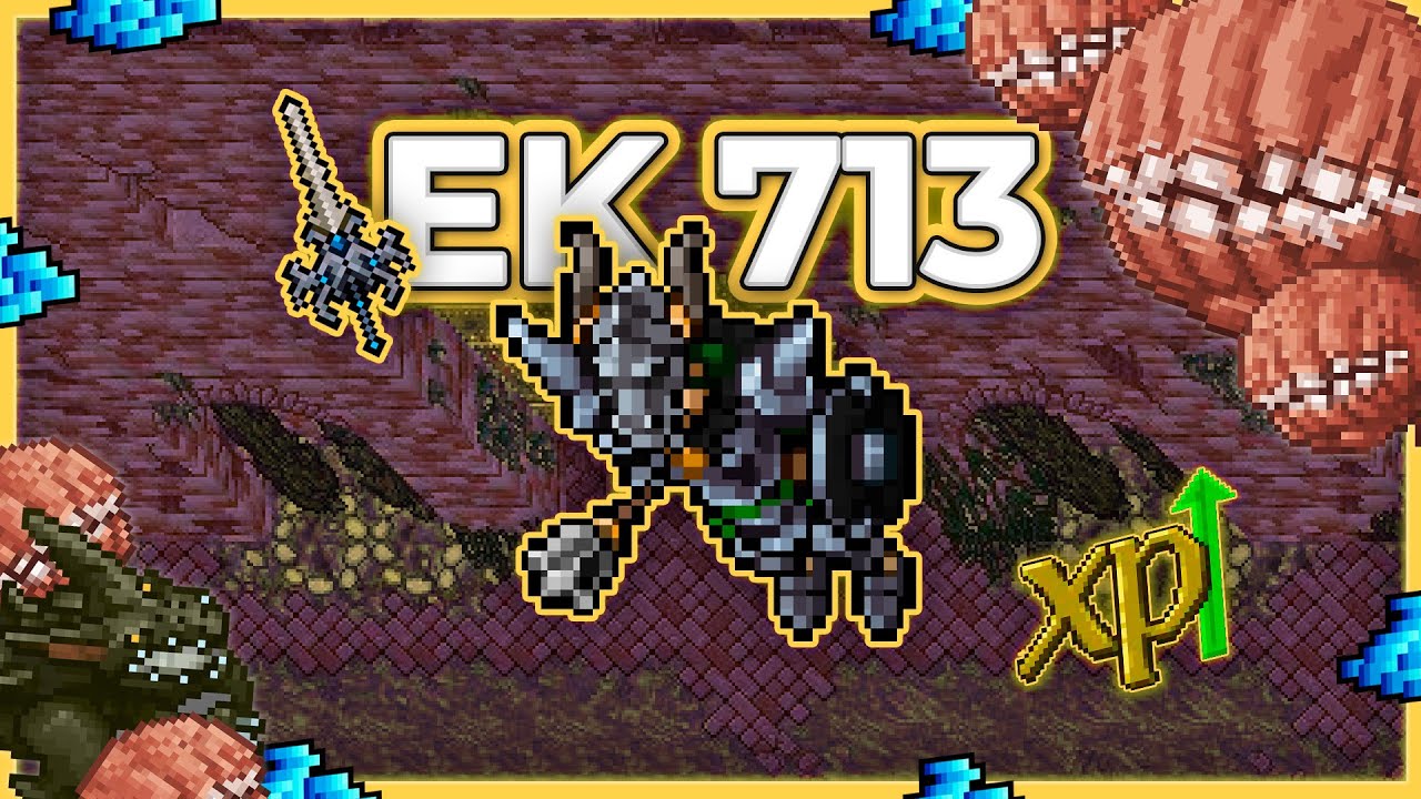 EK 713 Охота в одиночку на кости Рошамула 8,8 тыс./час (225%) + 700 тыс. прибыли - Охота на Tibia...