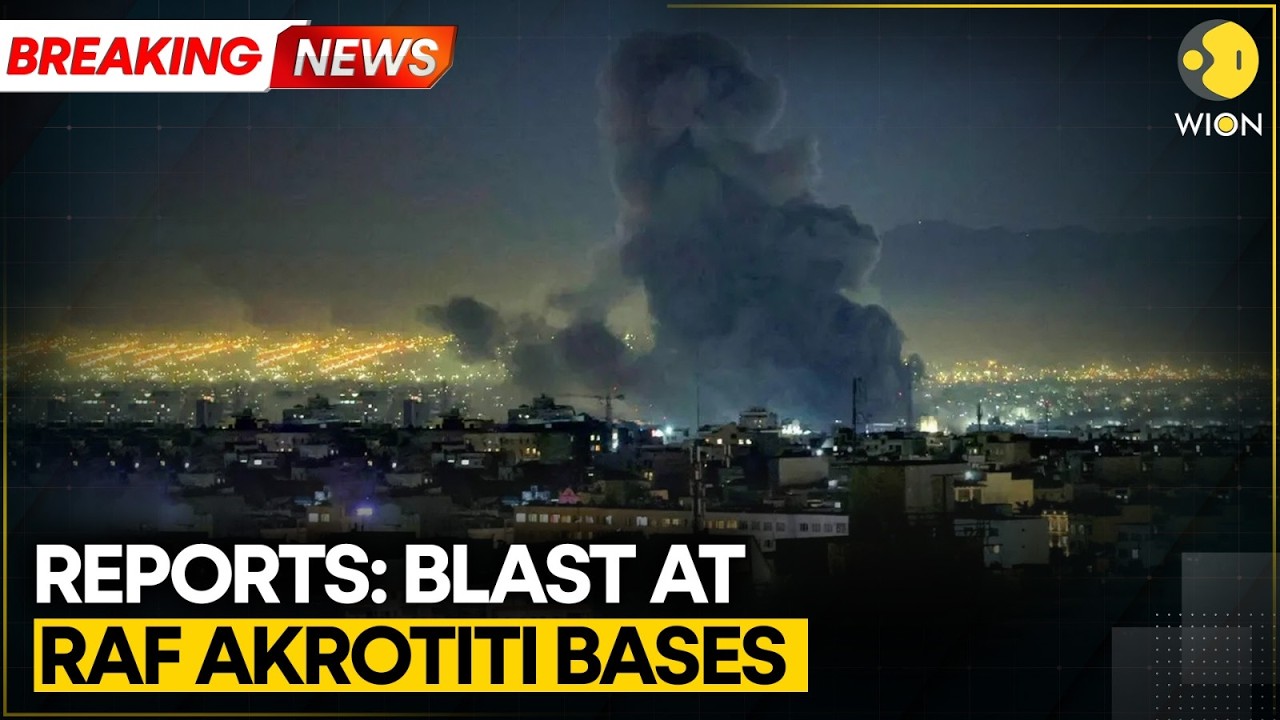 Israel-Iran War: Explosions in Cyprus After Starmer Lets US Use UK Bases | WION BREAKING