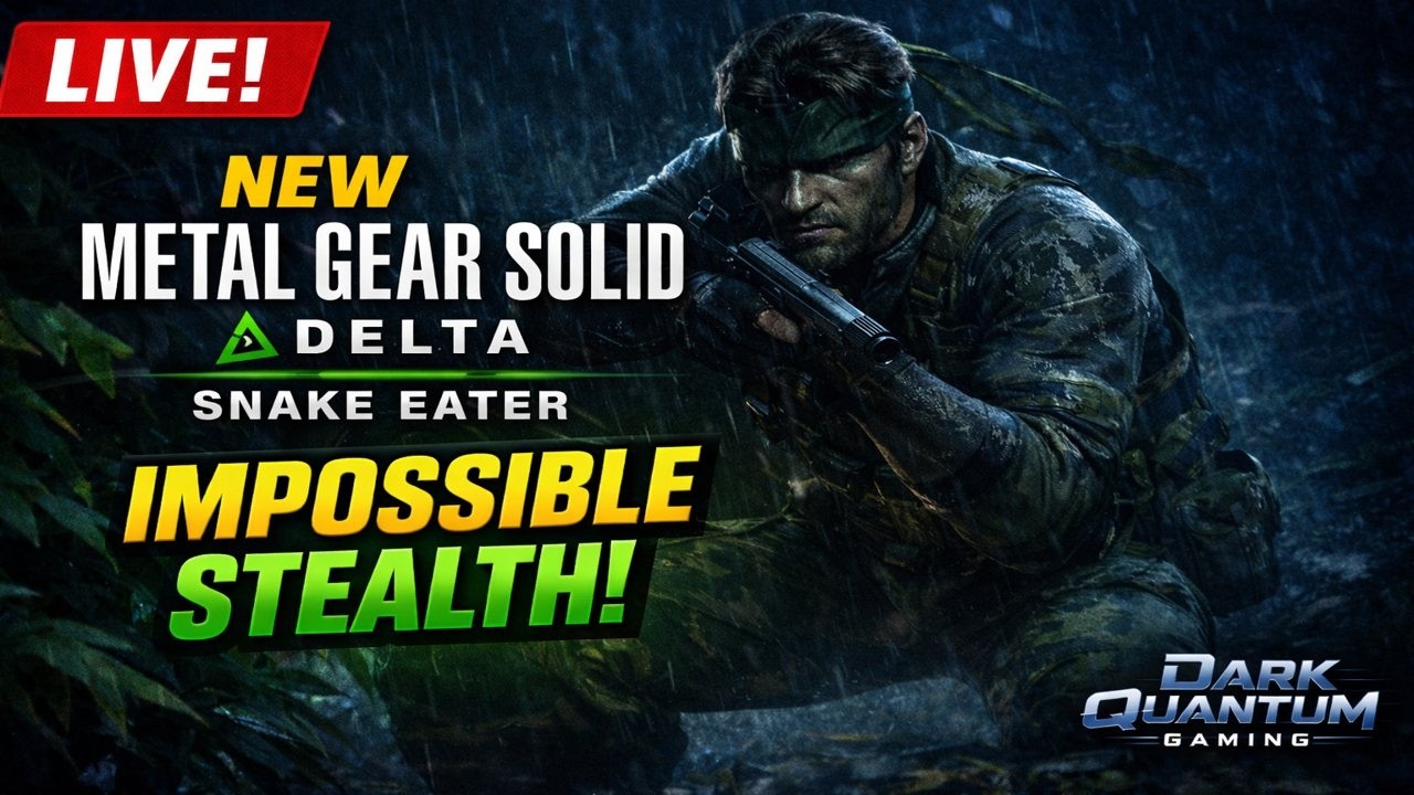CHAOS IN DELTA SNEAKER EATER! METAL GEAR SOILD DELTA SNAKE EATER GAMEPLAY LIVE - CAN WE SURVIVE? 💥