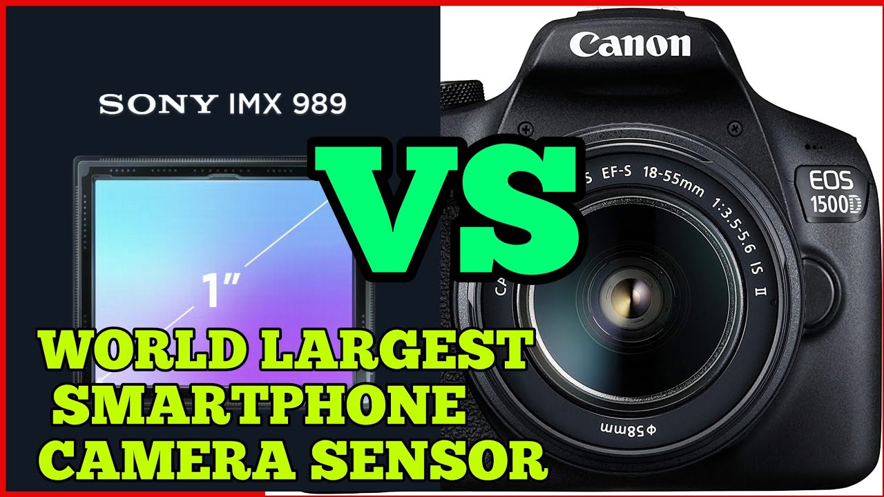 SONY IMX 989 VS DSLR CAMERA//WORLD LARGEST SMARTPHONE CAMERA SENSOR