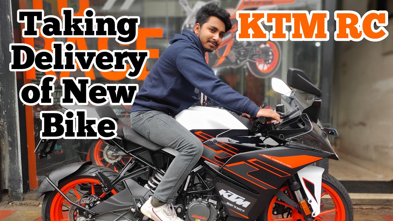 Taking Delivery of New Bike | KTM RC 125 2021 edition | Paul vlogs