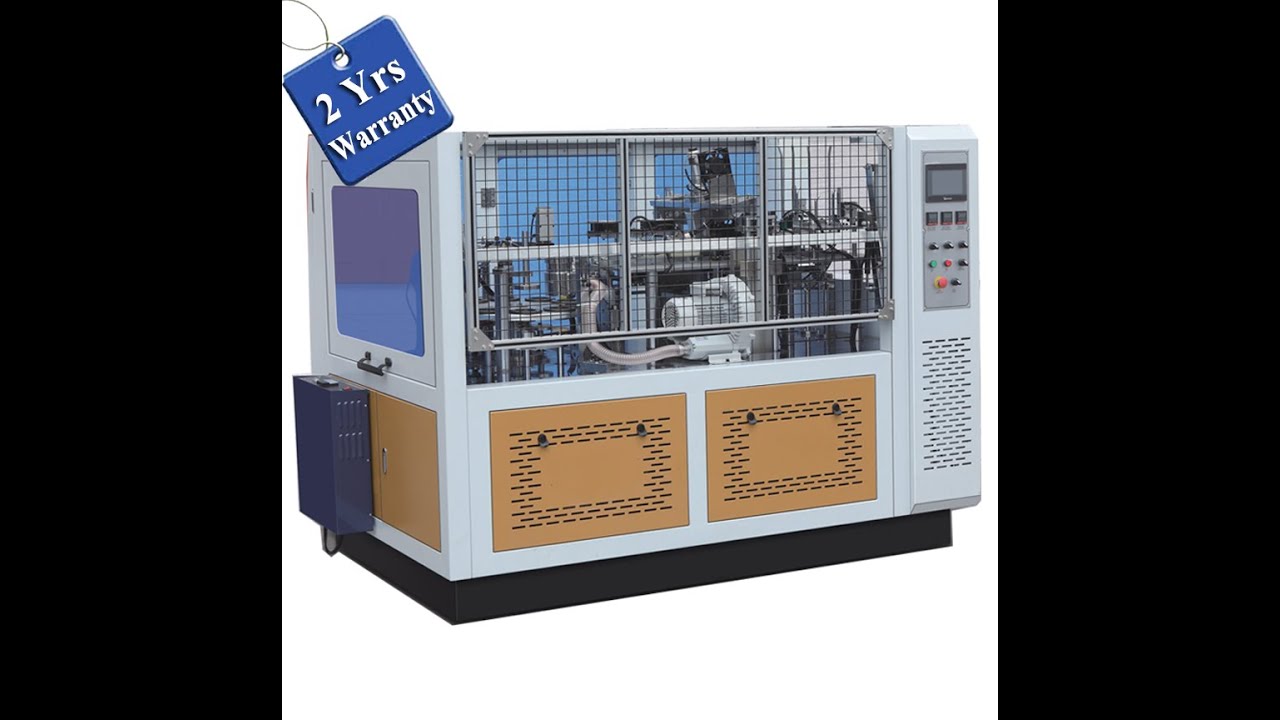 PST100 Automatic Double wall and ripple Paper Cup Sleeve Forming  Machine