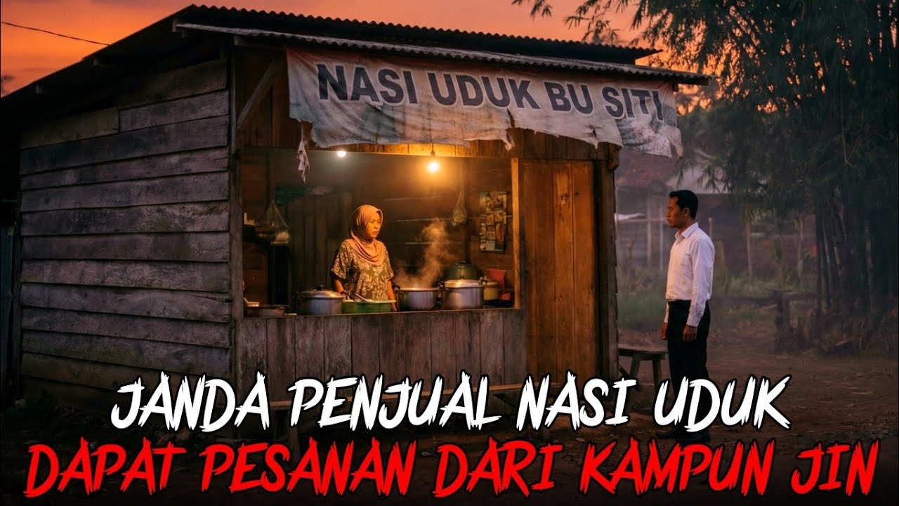 JANDA PENJUAL NASI UDUK DAPAT PESANAN DARI KAMPUNG JIN MUSLIM DIBAYAR SANGAT MAHAL