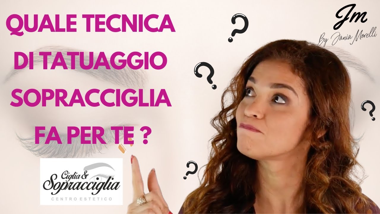 Tecniche di tatuaggio sopracciglia by Jania Morelli