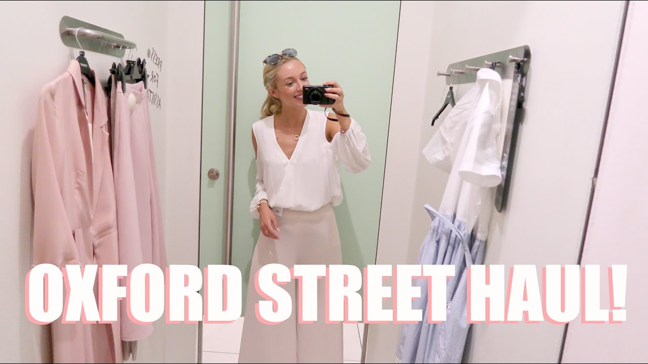 COME SHOPPING WITH ME!    Oxford Street Haul!  |     Topshop, Miss Selfridge, Zara....