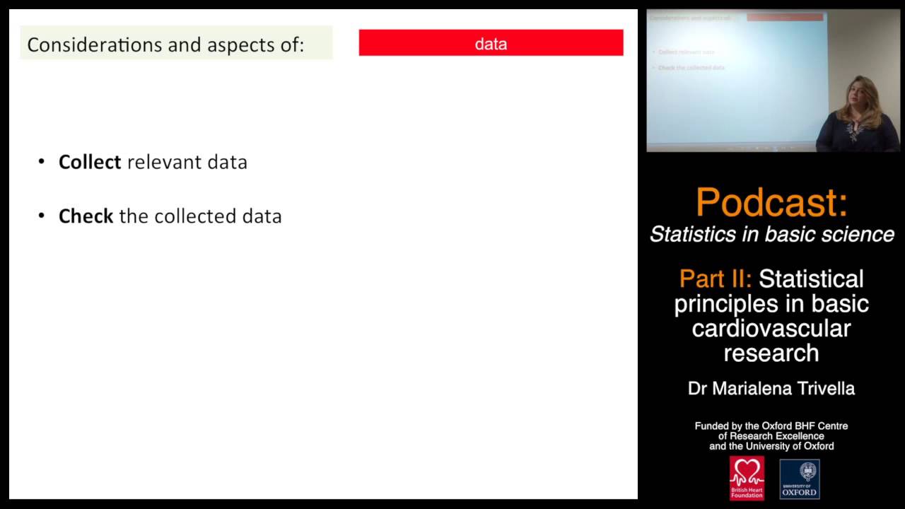 Statistics in cardiovascular science - Part 2