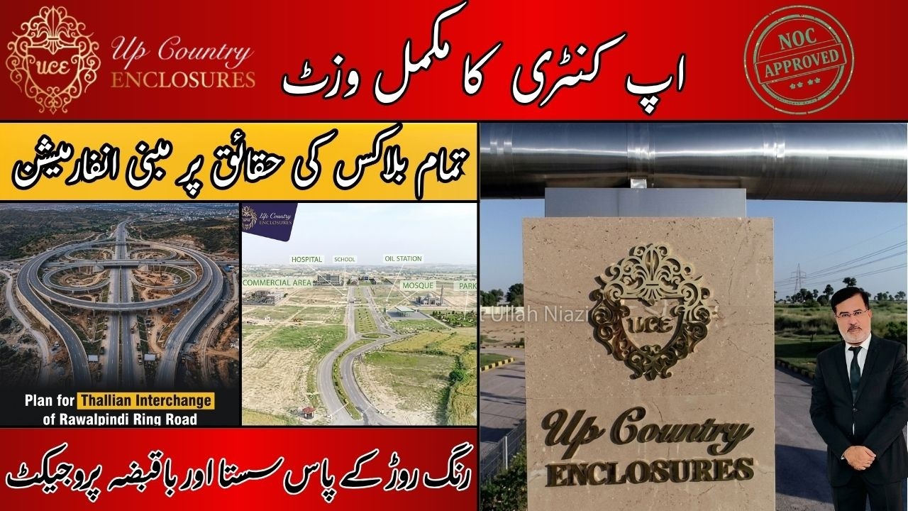 Up Country Enclosures Islamabad Complete Visit 2026 | Ring Road Access Block Details & Latest Update