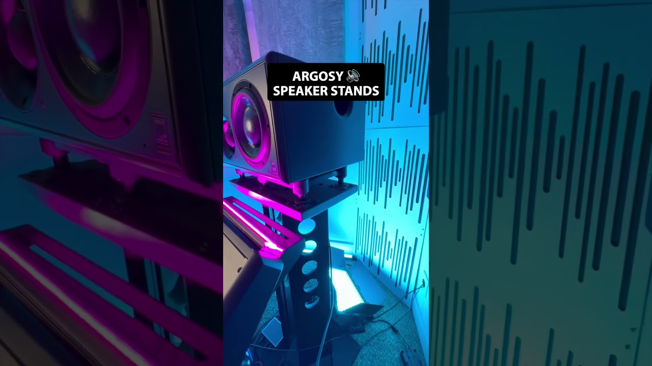 My studio desk 😍 Argosy Halo #musicproducer #homestudio #studiotour