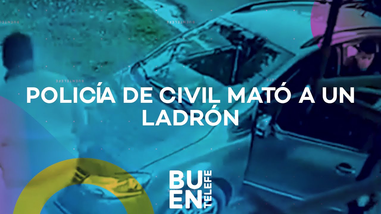 POLICÍA MATÓ a un LADRÓN que quiso ROBARLE el AUTO 