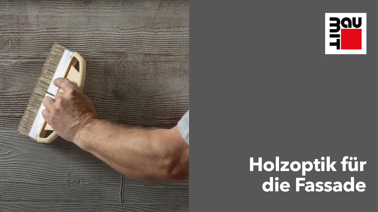 Kreative Fassade gestalten: Mit Baumit CreativTop Holzoptik zum echten Hingucker