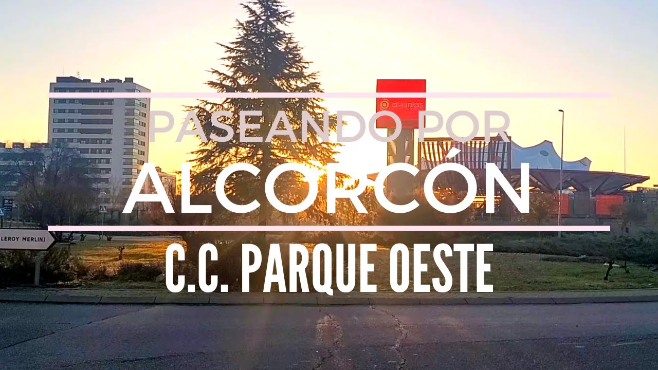 Paseando por Alcorcón - Parque Oeste (Zona de Centros Comerciales)