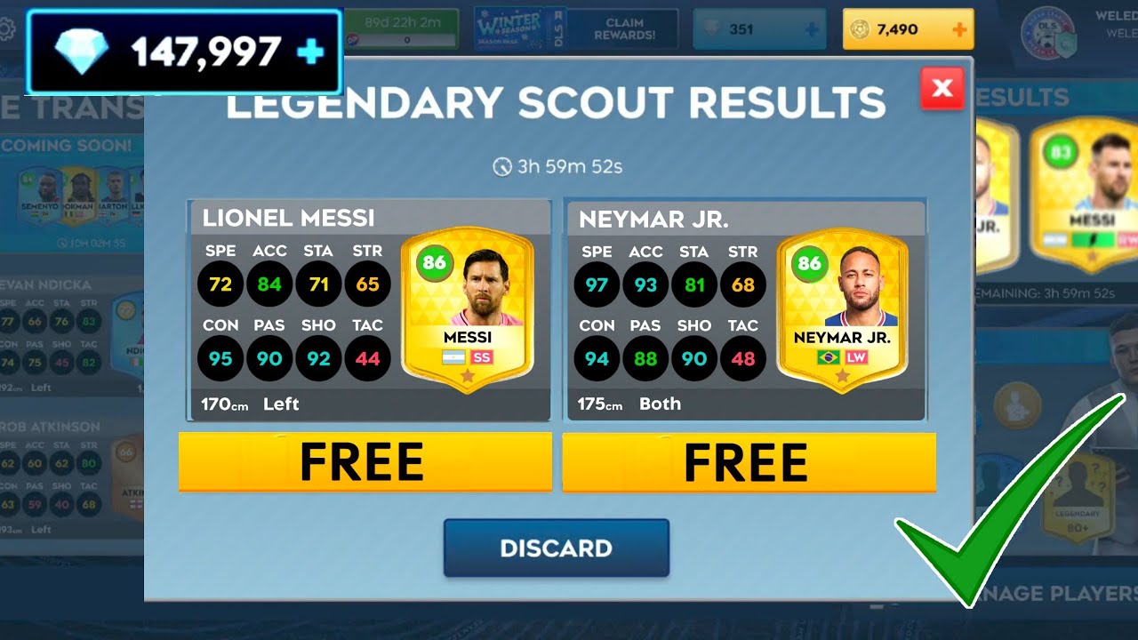DLS 26 | Как найти и получить Неймара, Роналду, Холанда в Dream League Soccer 2026