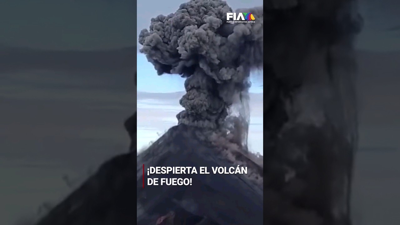 #ALMOMENTO | Guatemala en alerta por la abrupta erupci&oacute;n del Volc&aacute;n de Fuego