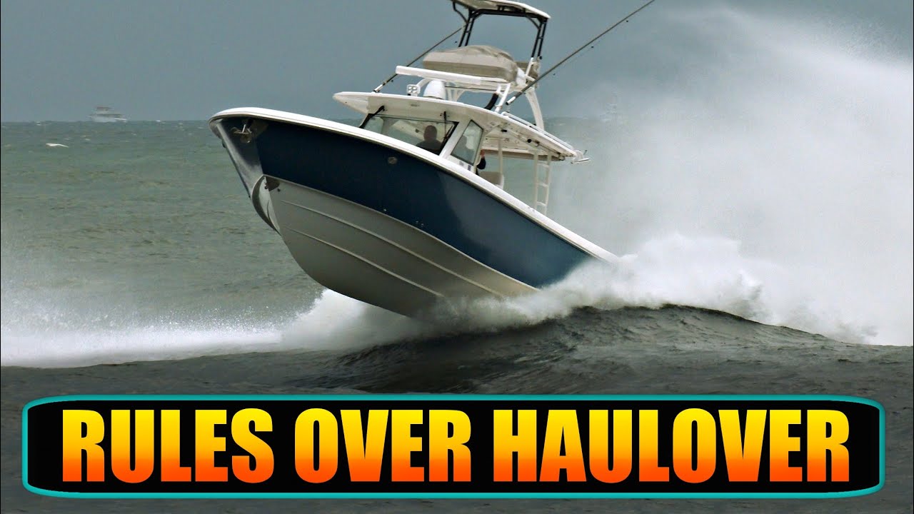 UNSTOPPABLE BOAT Vs ROUGH WAVES  !!  HAULOVER  BOATS