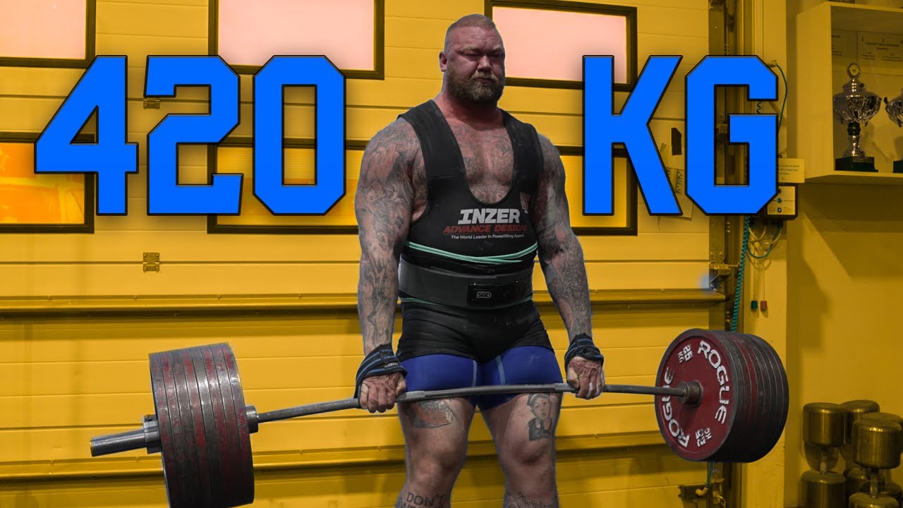ROAD TO 505! 420KG EASY DEADLIFT!!!! ,