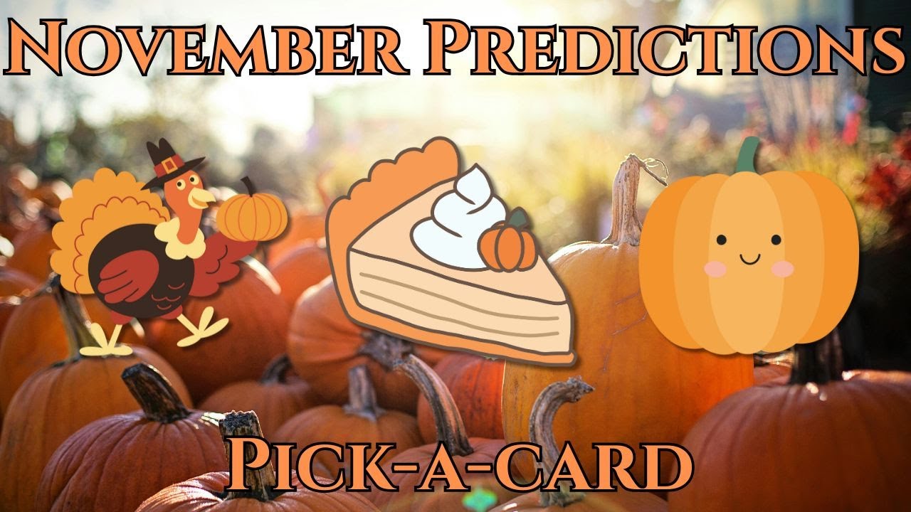🍂 November Predictions 🍂 Pick-a-Card Tarot Reading #novemberpickacard #novembertarotreading