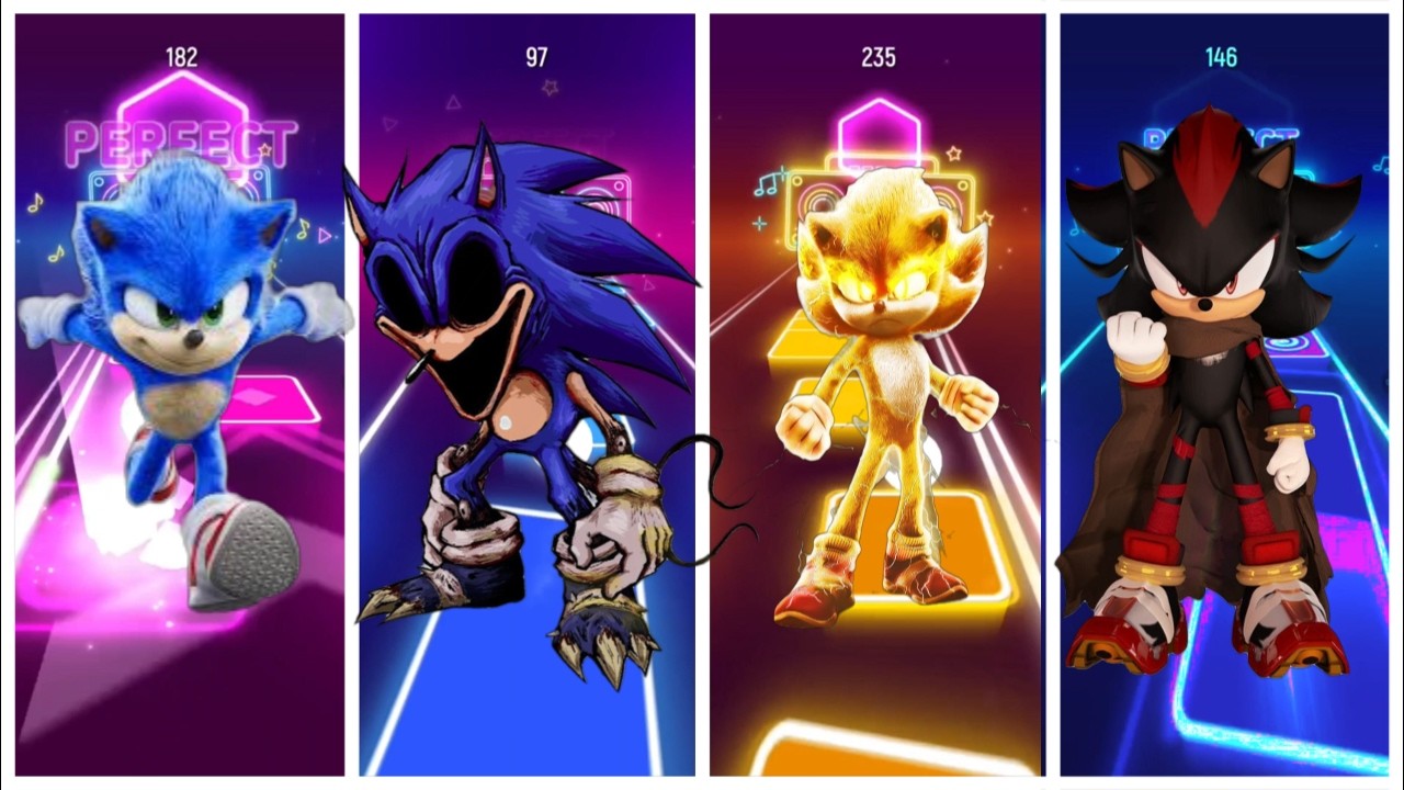 ⚡ Original Sonic 🆚 Shadow the Hedgehog 🆚 Sonic.EXE 🆚 Shin Sonic #2