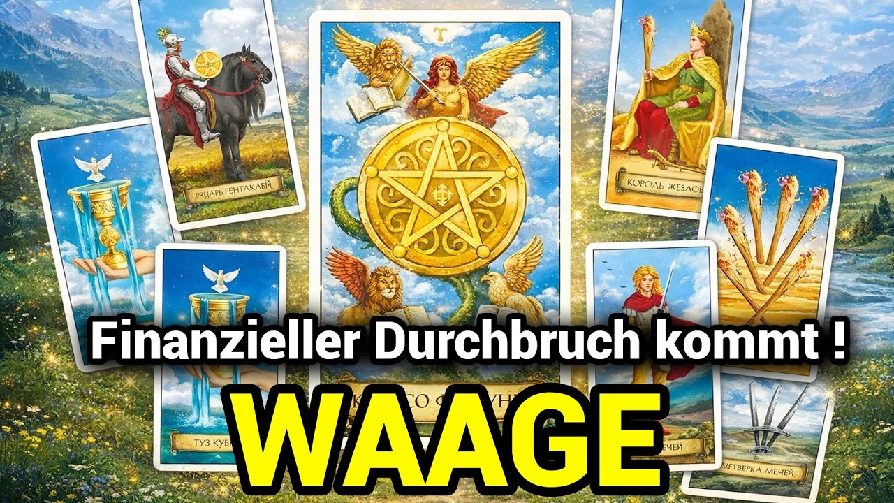 WAAGE♎  DU HAST SEIN HERZ GESTOHLEN! 💘 GELD FÄLLT VOM HIMMEL 💸 SPIRITUELLE WENDE... #waage