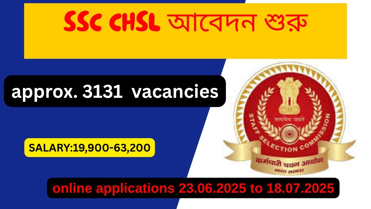 Combined Higher Secondary (10+2) Level Examination, 2025