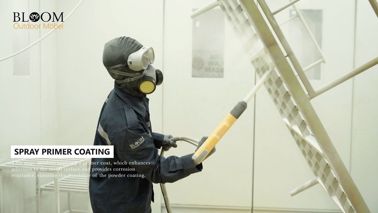 Advanced Powder Coating Technology by BLOOM Outdoor Furniture #outdoorfurniture #homedecor