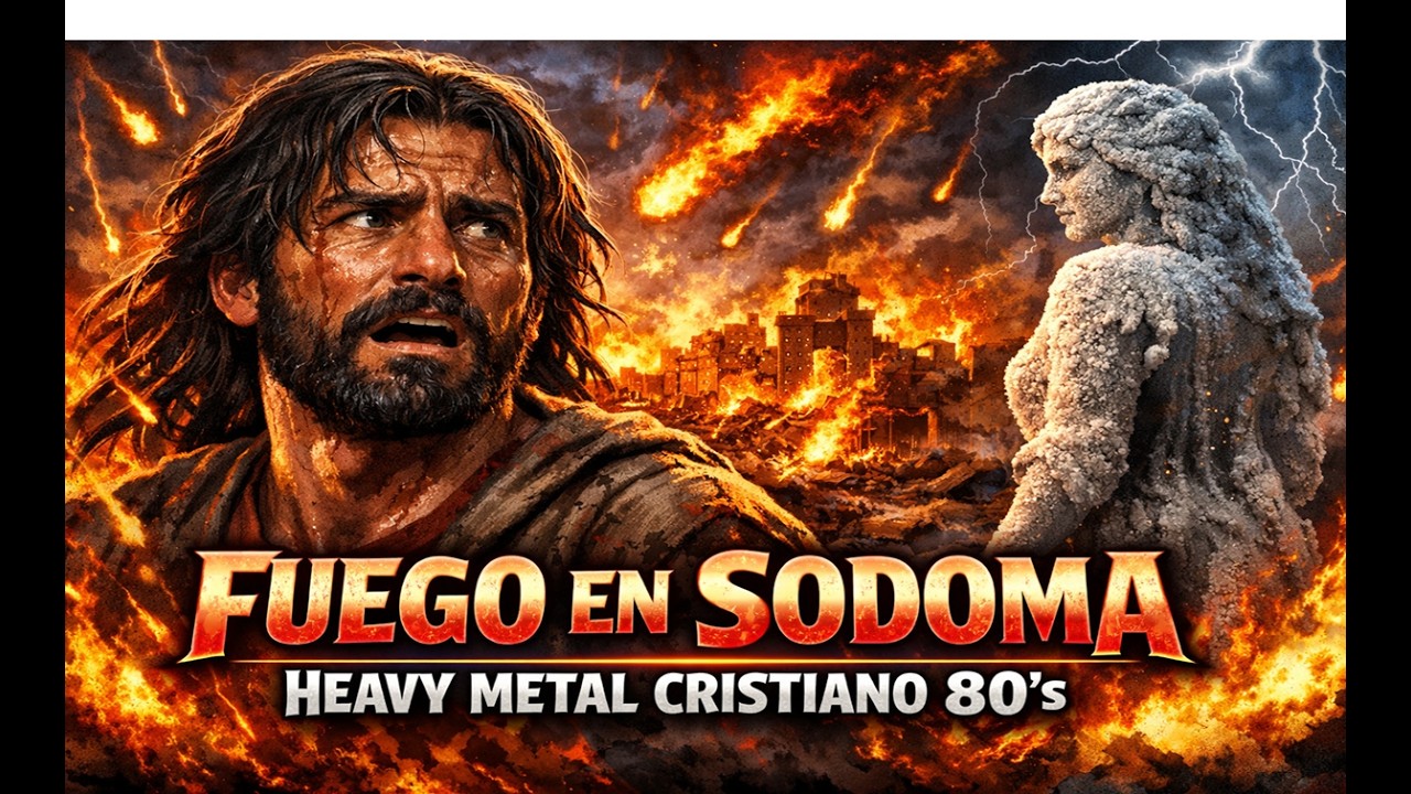 FUEGO EN SODOMA 🔥 | Heavy Metal Cristiano 80’s | Historia de Lot