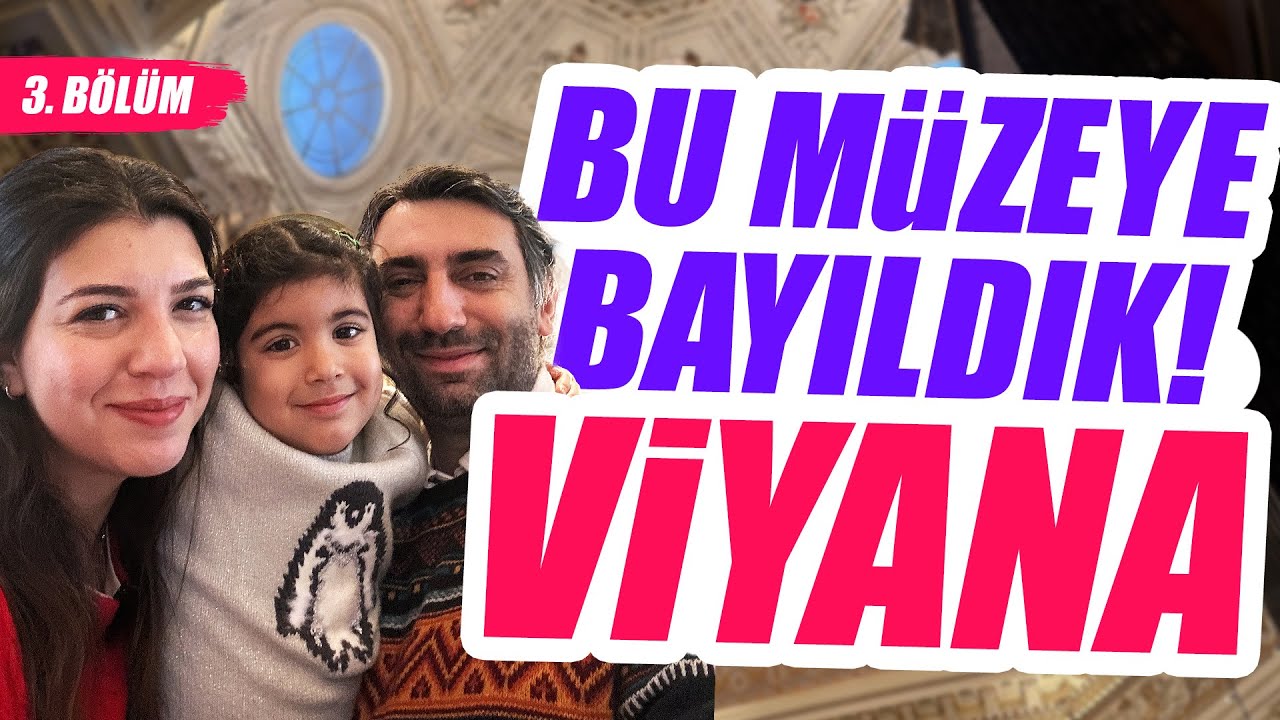 Viyana'da çocukla gidilecek en iyi müze.İtalyan pizzacı da keyifli 1 gün! / Viyana Vlog Bölüm 3