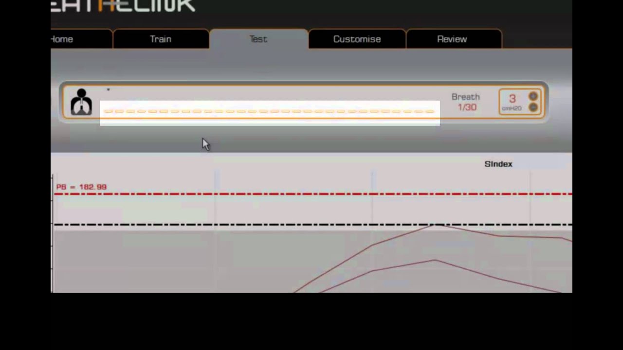 How To Perform the POWERbreathe Strength Index Test on the POWERbreathe K5