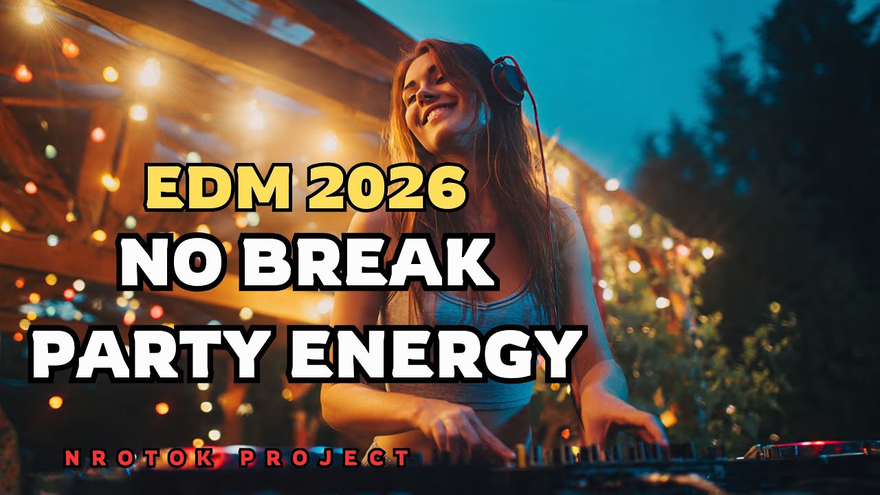 🔊 Хард-басс EDM клубный микс 2025/2026 | Непрерывная энергия вечеринки | Танцпол без ограничений